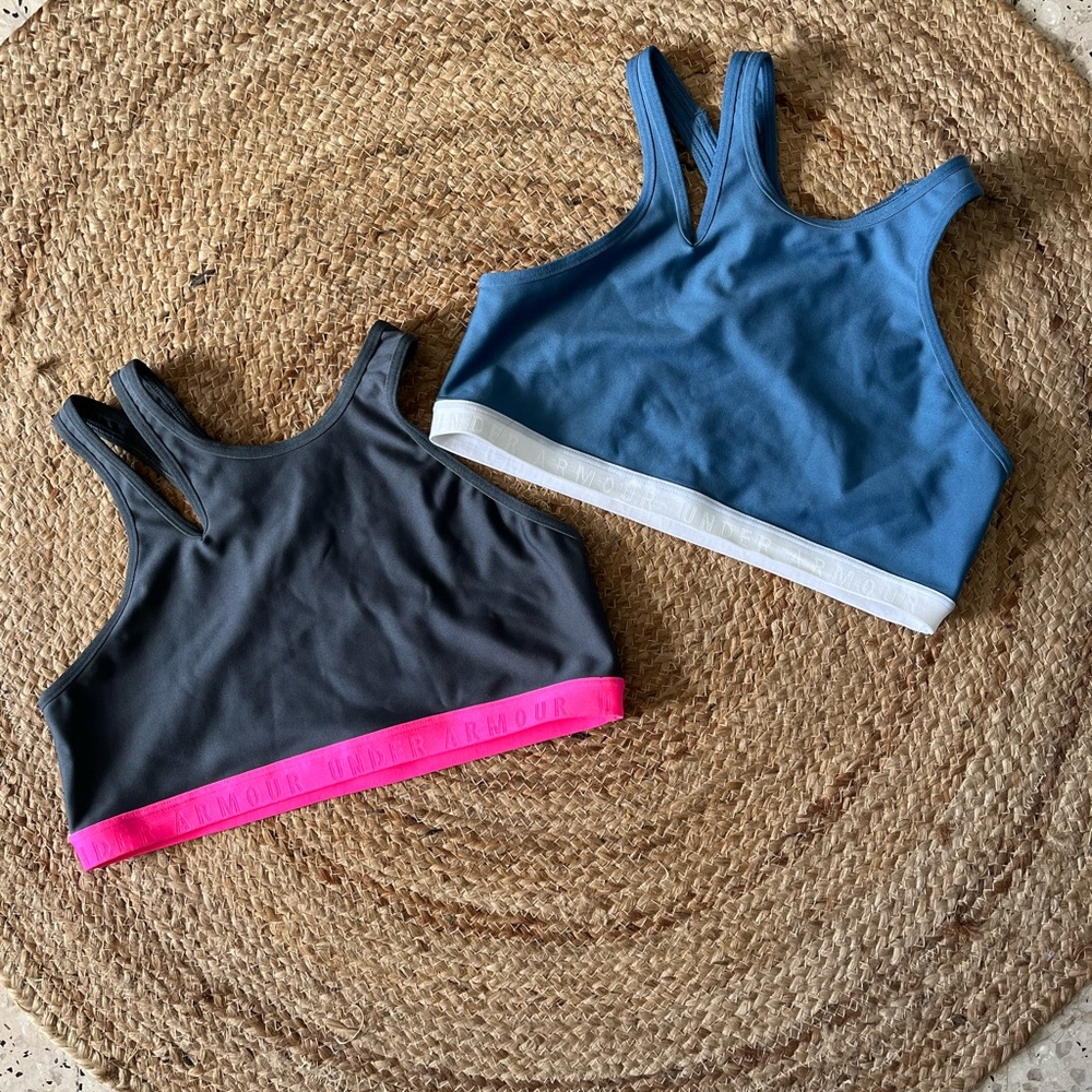 Never Worn Under Armour Sport Bras. Size Large.